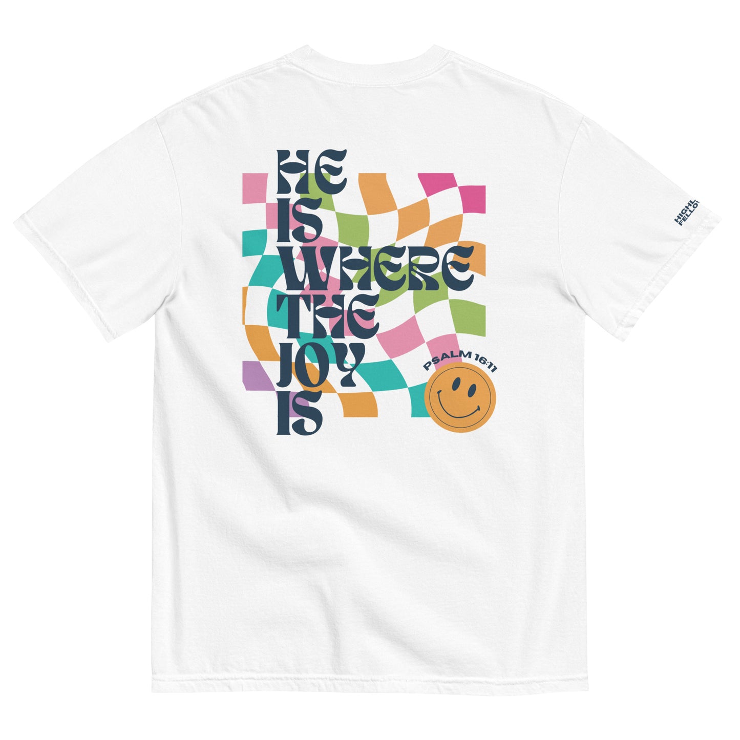 "Choose Joy" Unisex garment-dyed heavyweight t-shirt