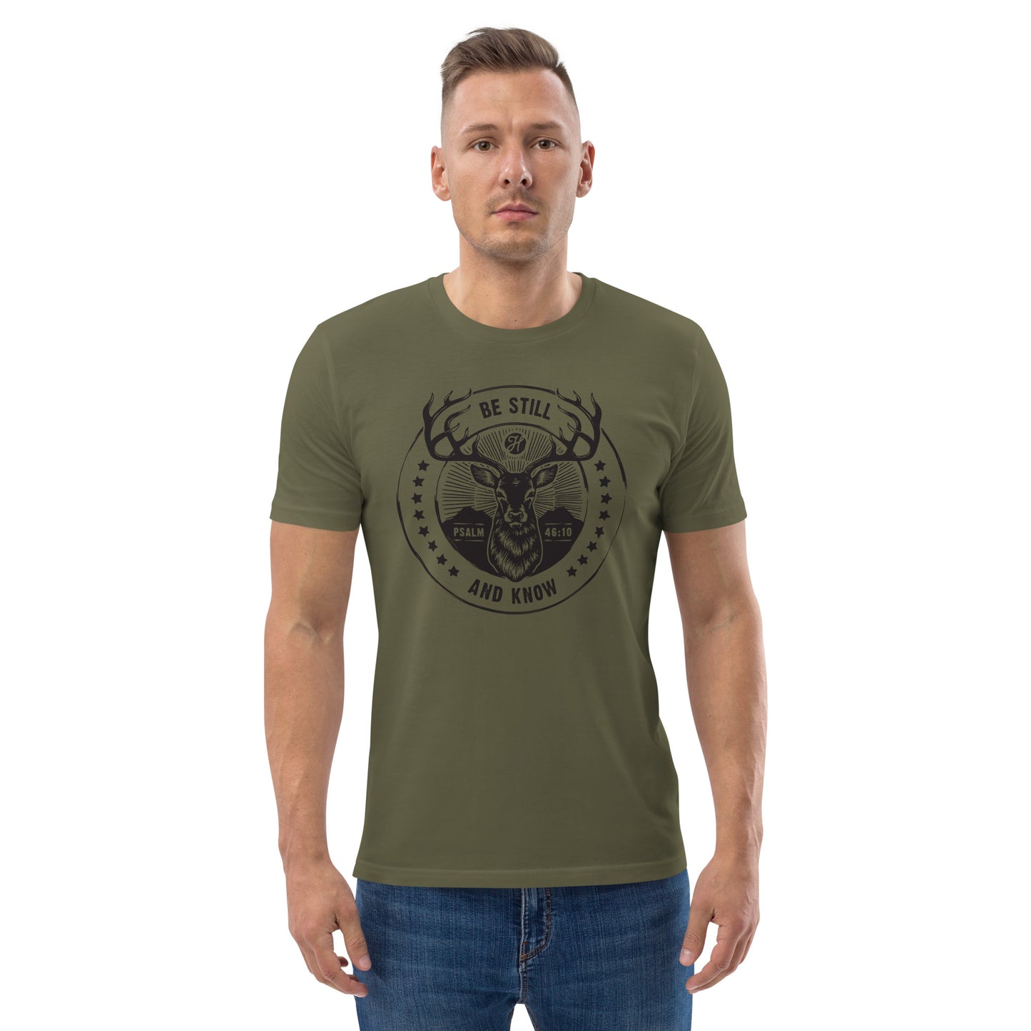 "Be Still" Unisex organic cotton t-shirt