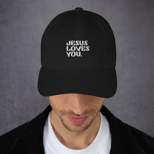 "Jesus Loves You" hat
