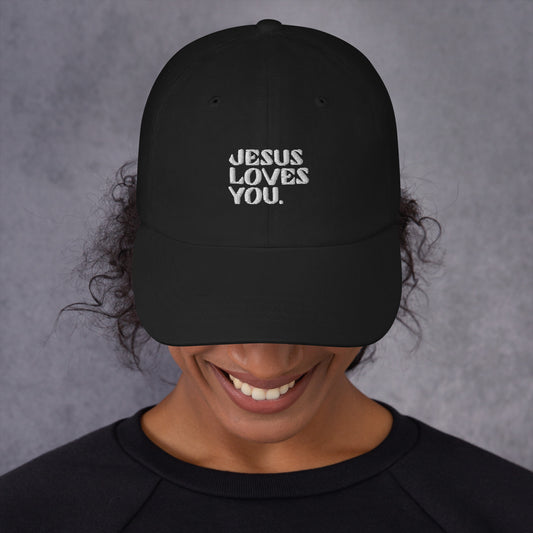 "Jesus Loves You" hat