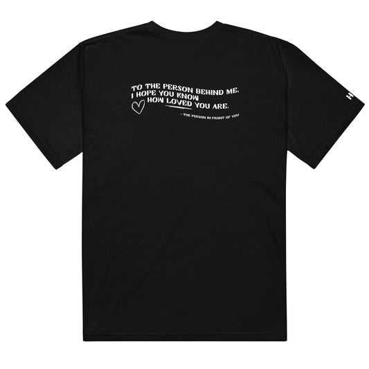 "You Matter." Unisex garment-dyed heavyweight t-shirt