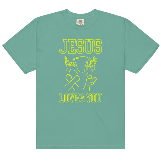 "Jesus Loves You" Comfort Colors Unisex T-Shirt
