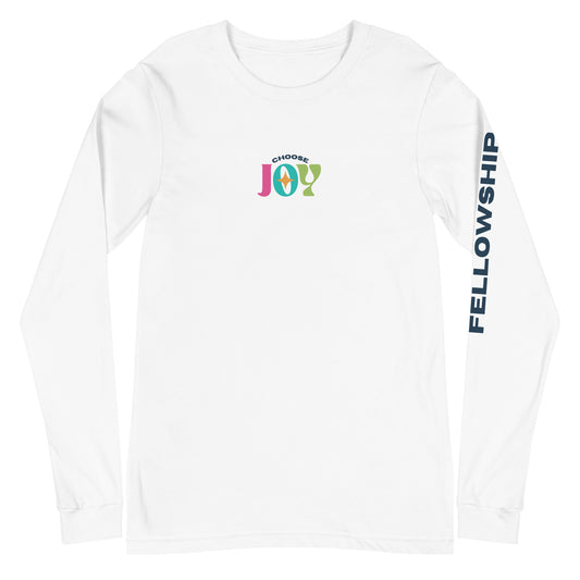"Choose Joy" Unisex Long Sleeve Tee