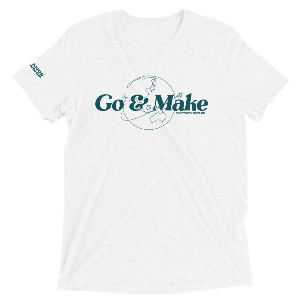 "Go and Make" Short sleeve t-shirt