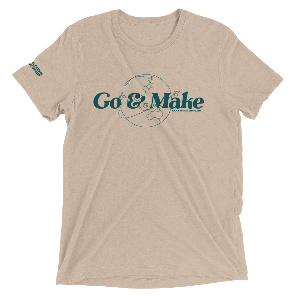 "Go and Make" Short sleeve t-shirt
