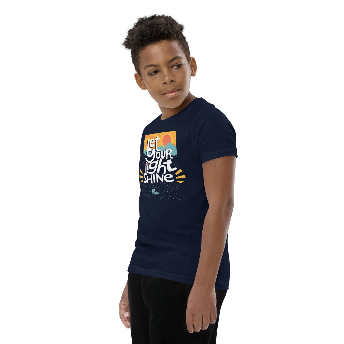 YOUTH SIZE HFKidz "Let Your Light Shine" Short Sleeve T-Shirt