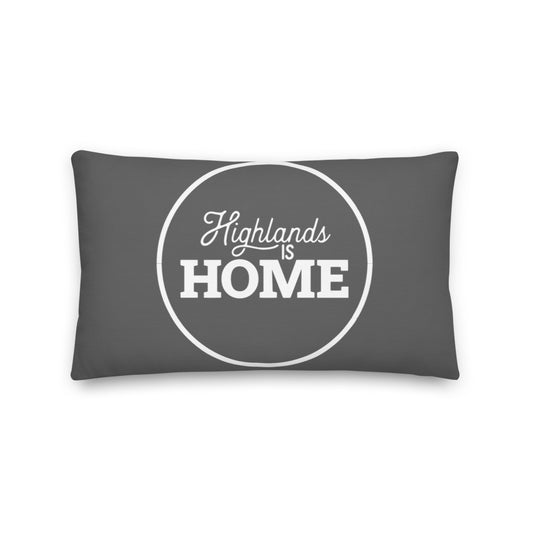 Highlands is Home Premium Pillow