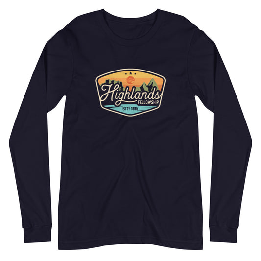 Highlands Full Color Long Sleeve Tee