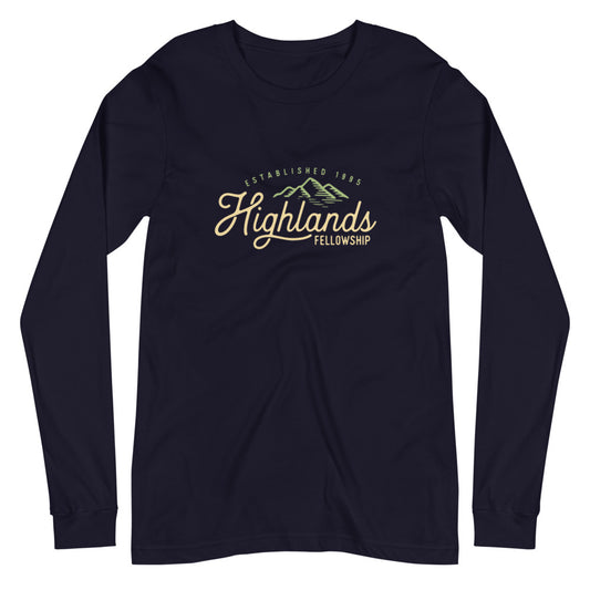Highlands Vintage Long Sleeve Tee
