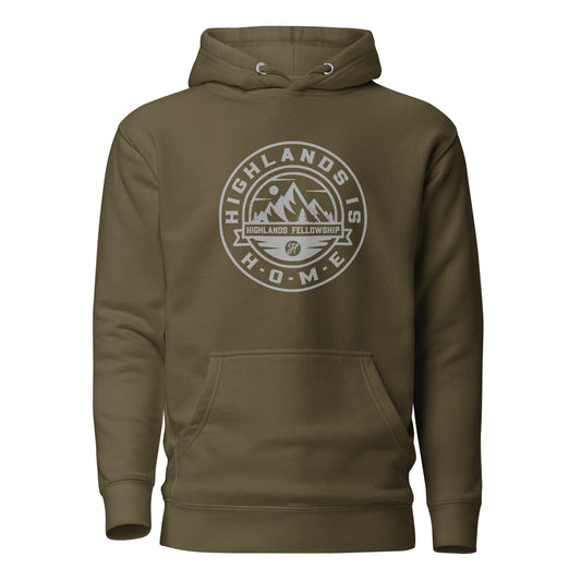 Highlands is Home Unisex Hoodie